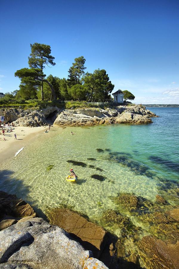 Les Temps Heureux Exclusivement Familles Villa Quimper Dış mekan fotoğraf