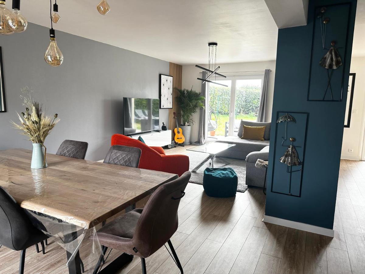 Les Temps Heureux Exclusivement Familles Villa Quimper Dış mekan fotoğraf