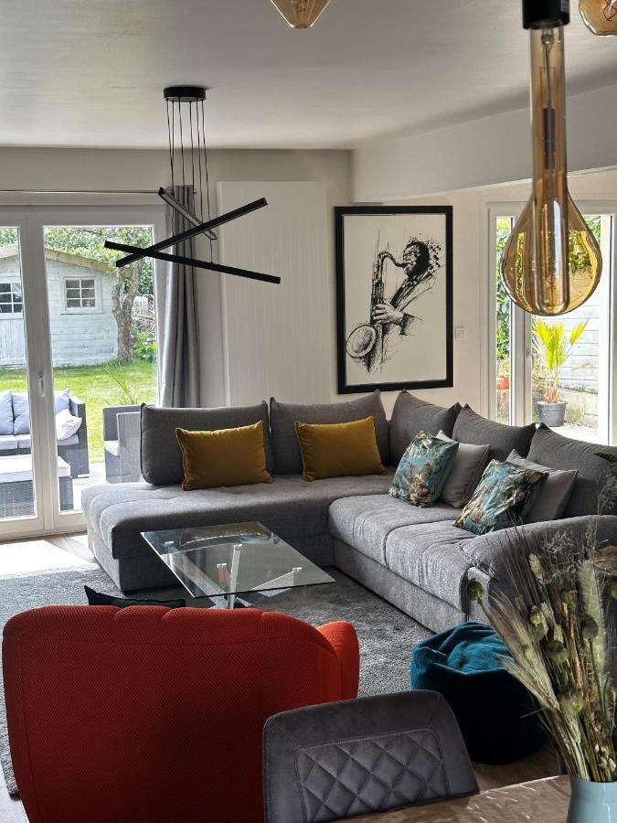 Les Temps Heureux Exclusivement Familles Villa Quimper Dış mekan fotoğraf